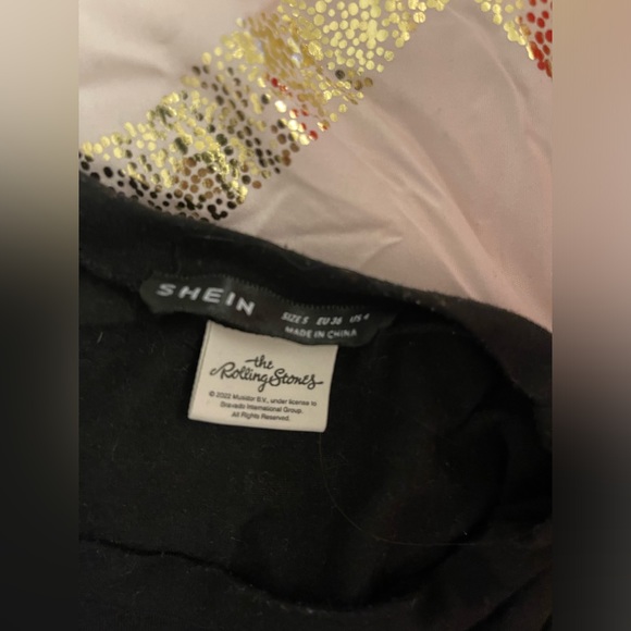 black rolling stones graphic tee - Picture 2 of 3